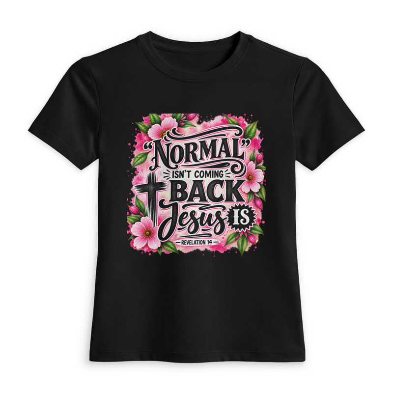 Women's Black Fitted Tee