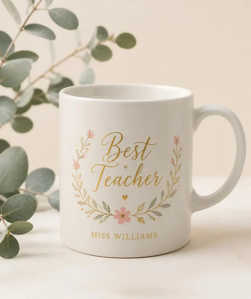 Best Teacher Personalized Mug
